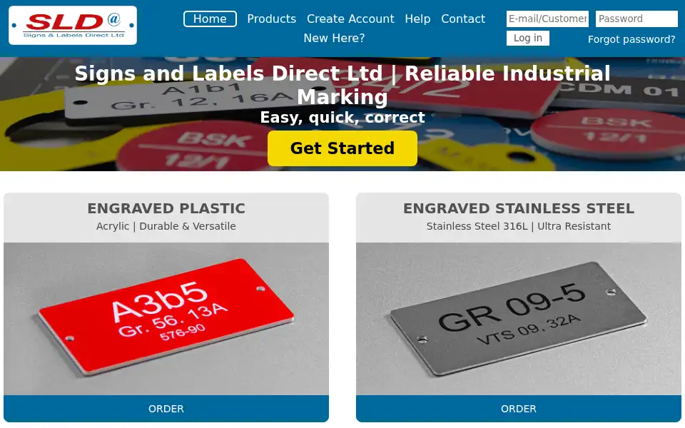Screenshot of sld-ltd.co.uk