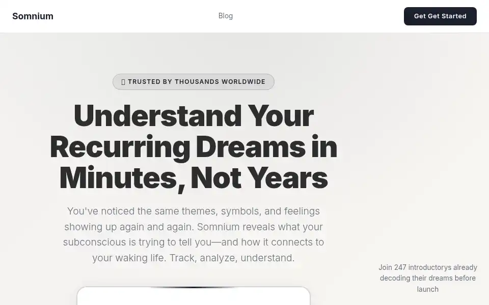 Screenshot of sleepdream.co