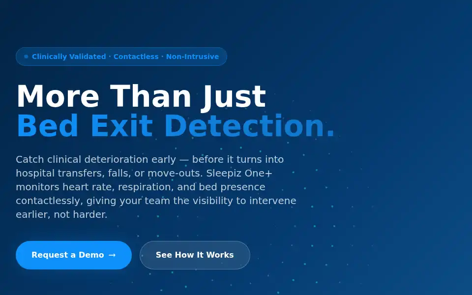 Screenshot of sleepiz.com