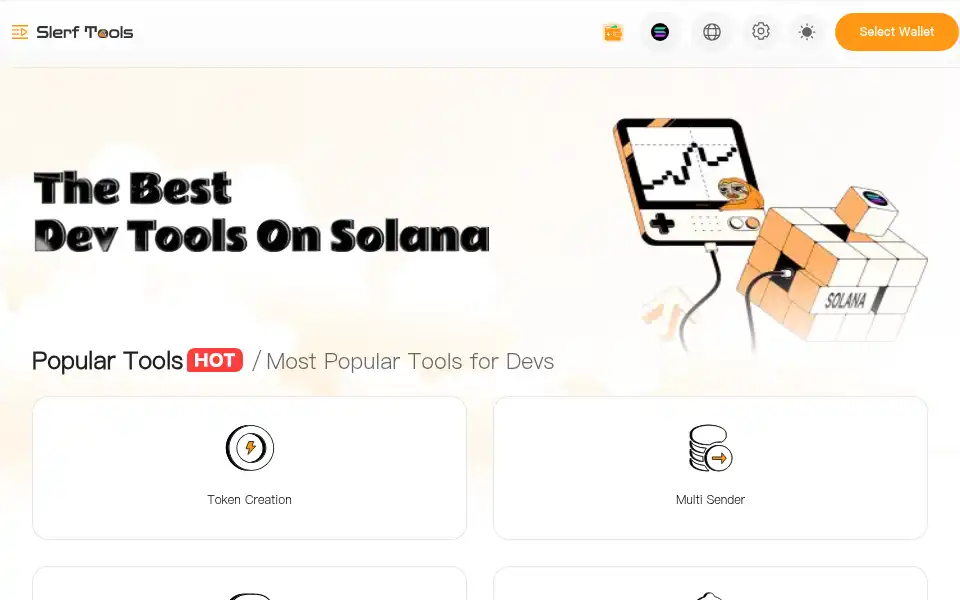 Screenshot of slerf.tools