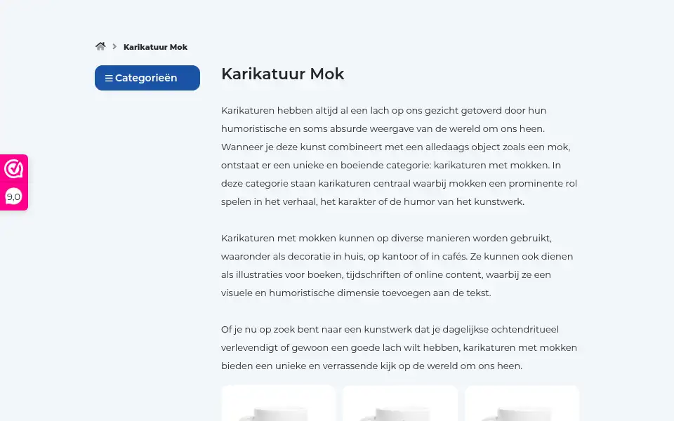 Screenshot of sleutelhangerswebshop.nl