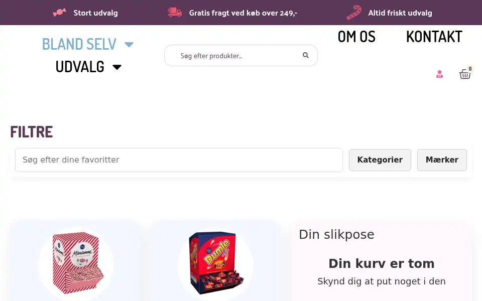Screenshot of slikhytten.nu