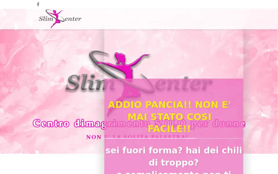 Screenshot of slim-center.it