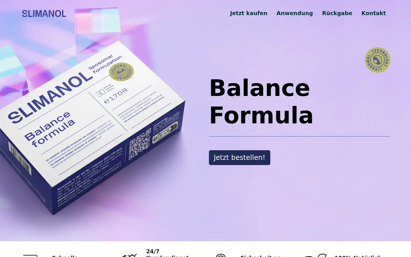 Screenshot of slimanol.com