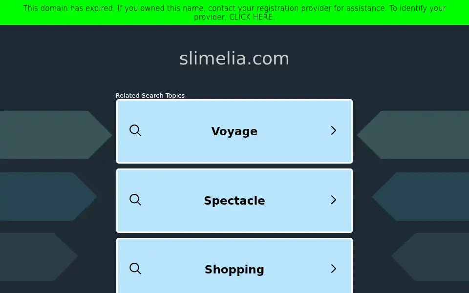Screenshot of slimelia.com
