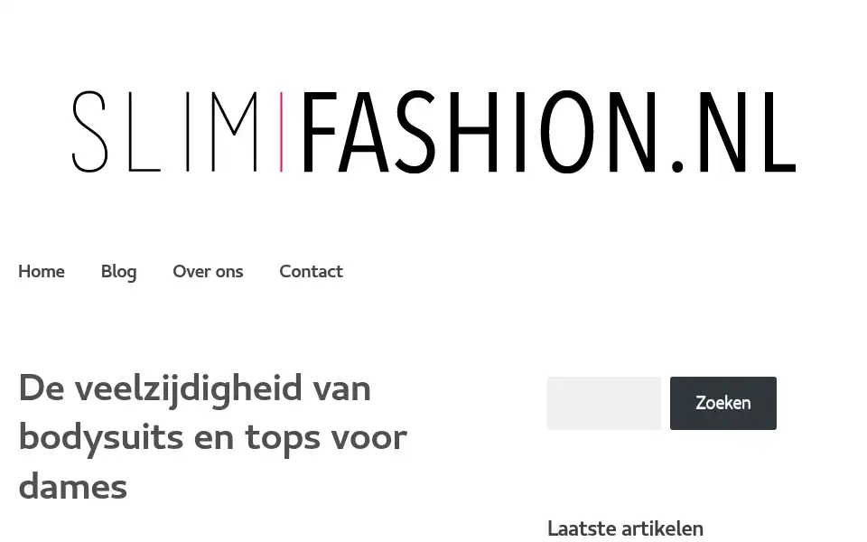 Screenshot of slimfashion.nl