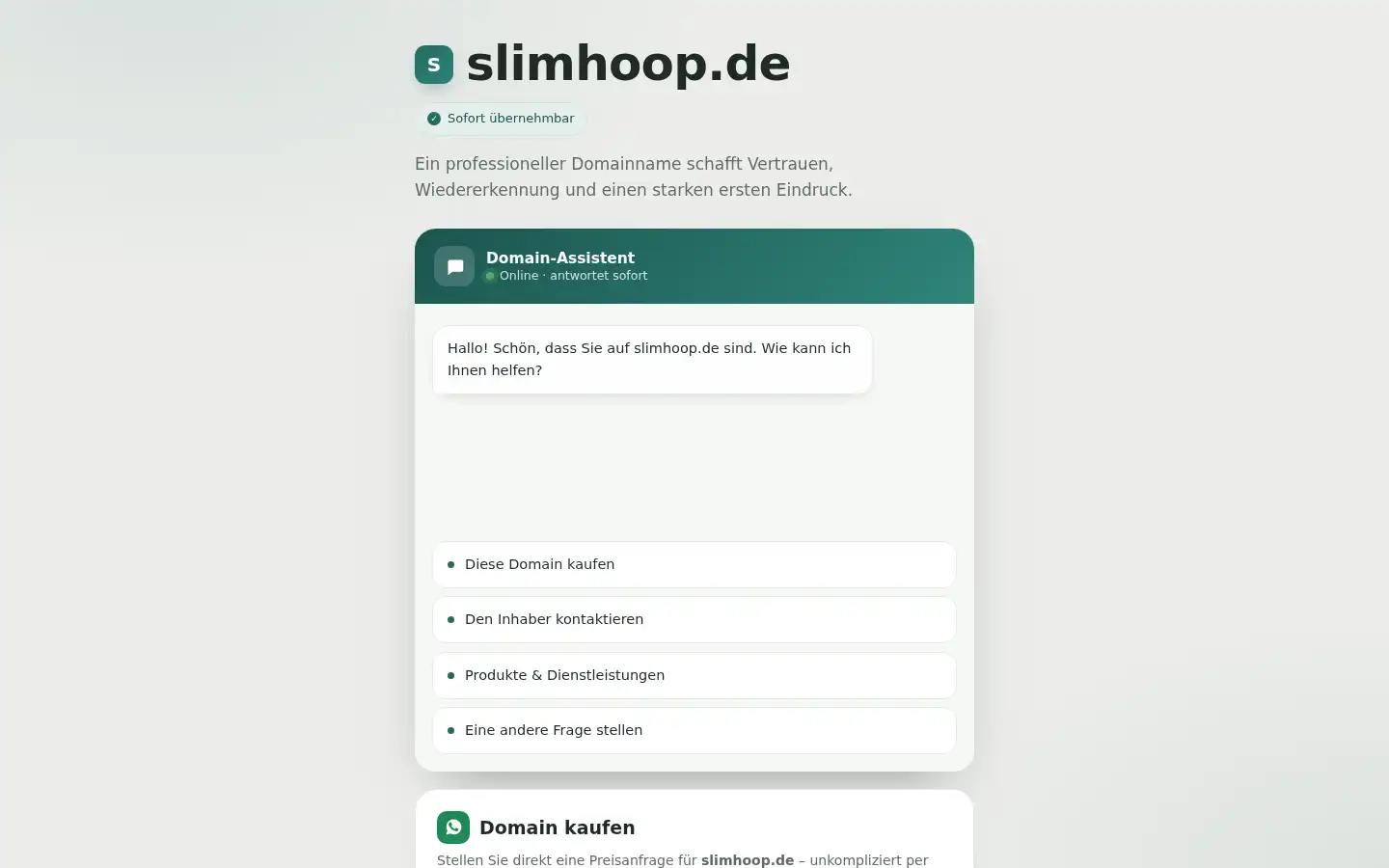 Screenshot of slimhoop.de