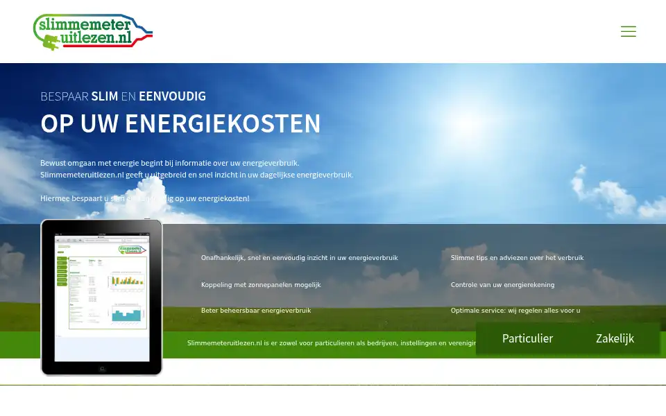 Screenshot of slimmemeteruitlezen.nl