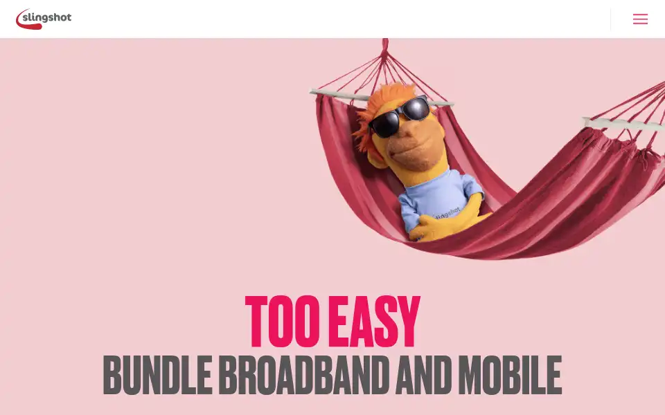 Screenshot of slingshot.co.nz