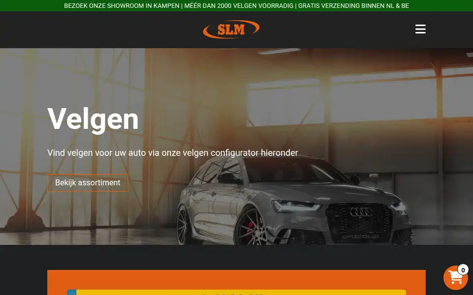 Screenshot of slmvelgen.nl