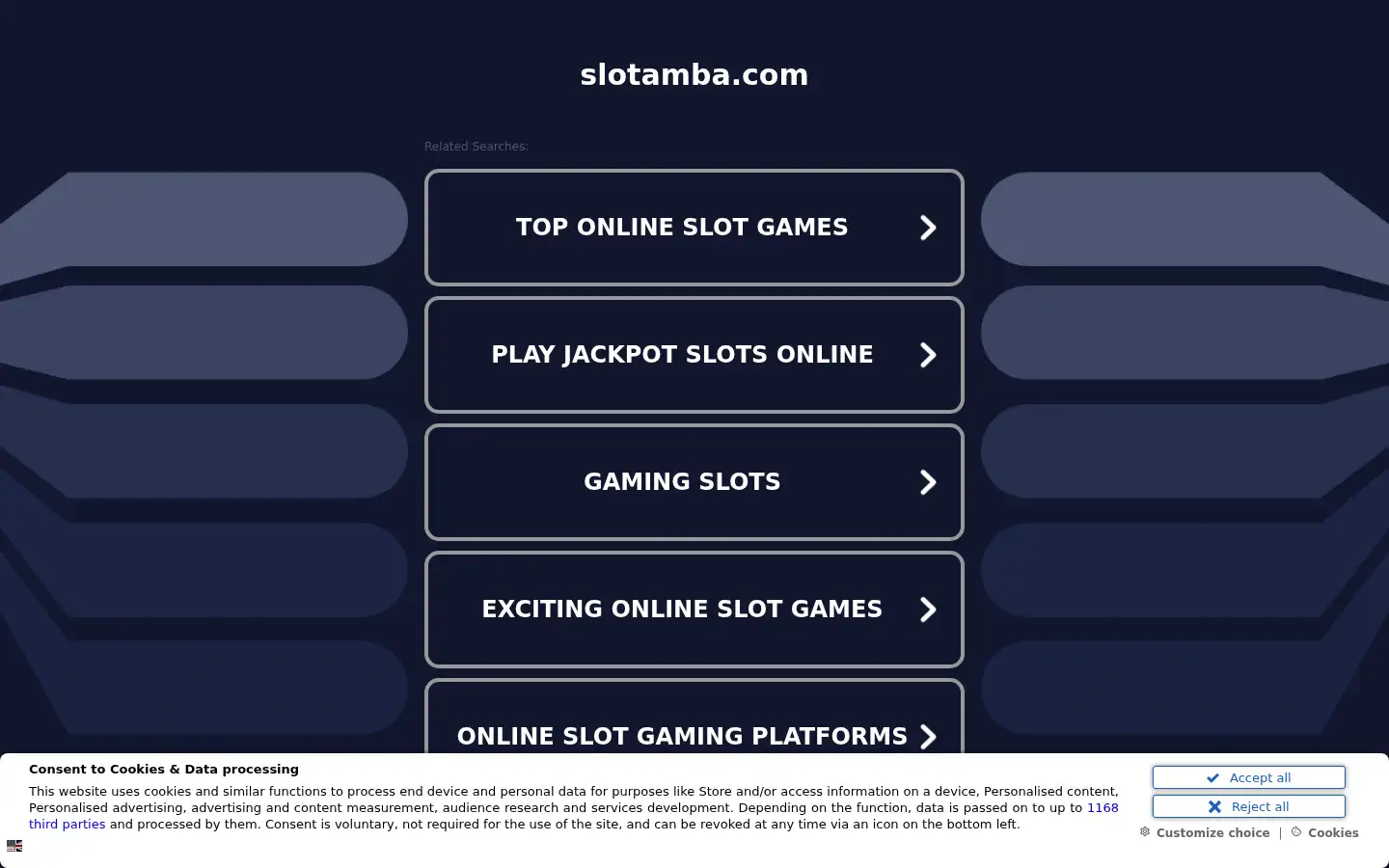 Screenshot of slotamba.com