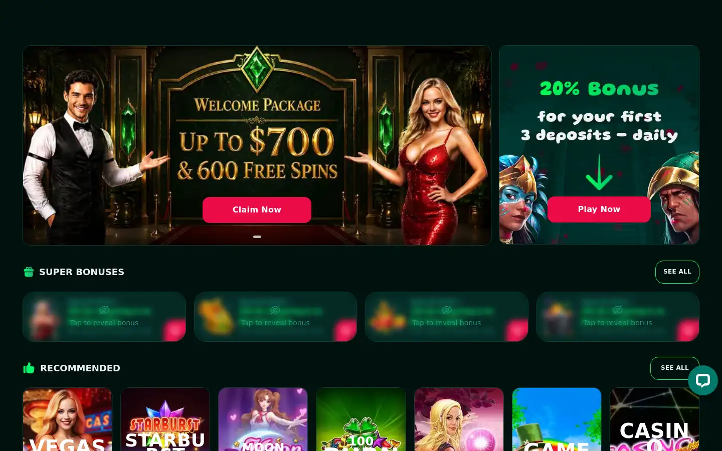 Screenshot of slotgems.com