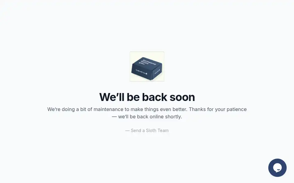 Screenshot of sloths.co.uk