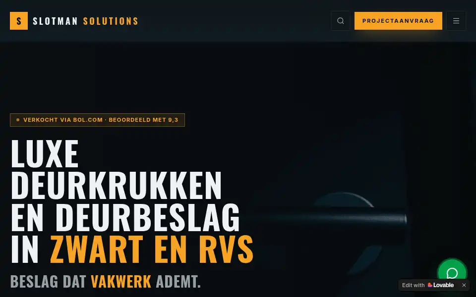 Screenshot of slotmansolutions.nl