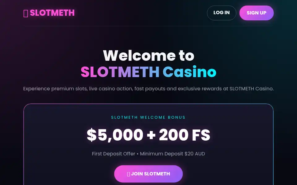 Screenshot of slotmethcasino.top