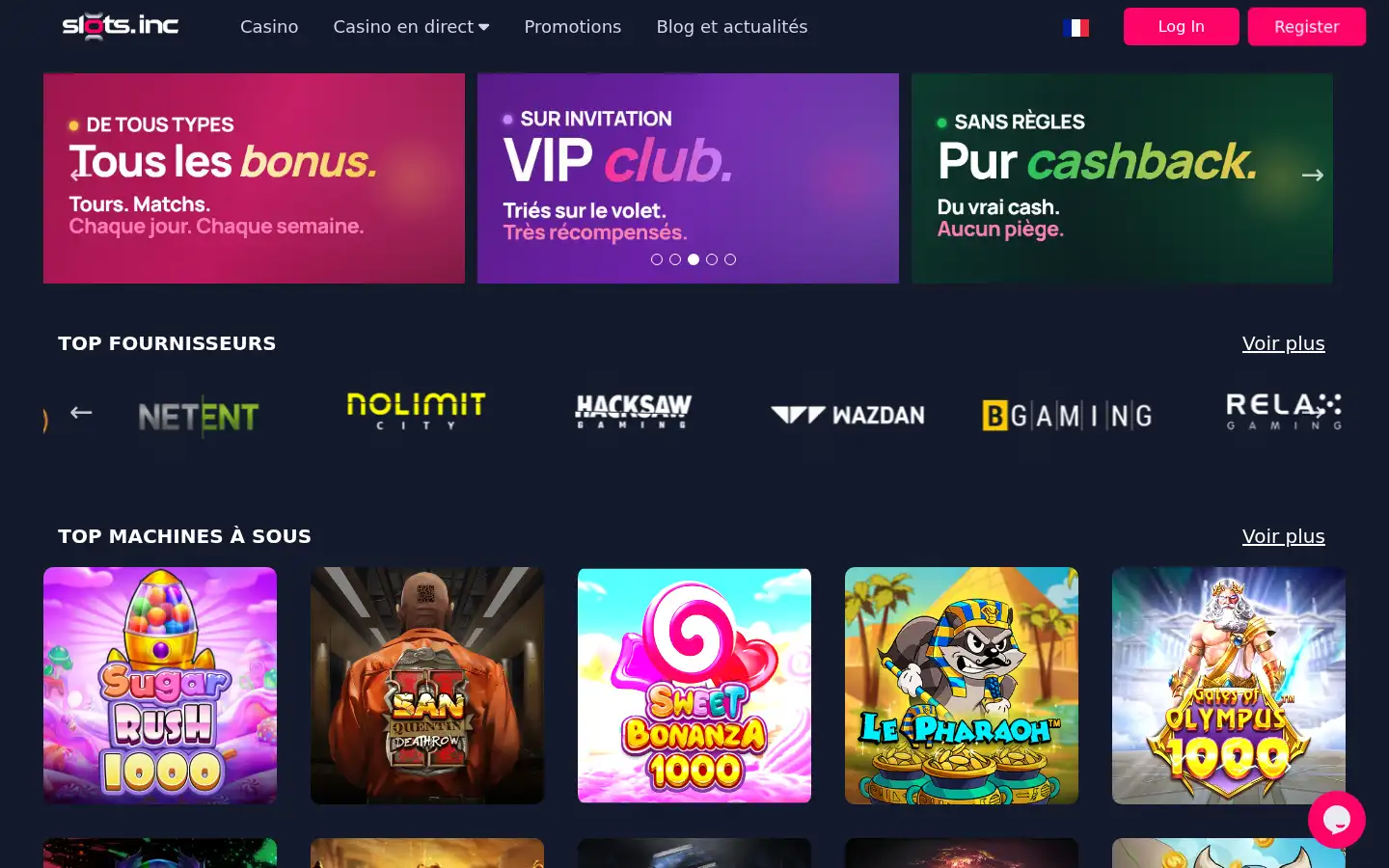 Screenshot of slots.inc
