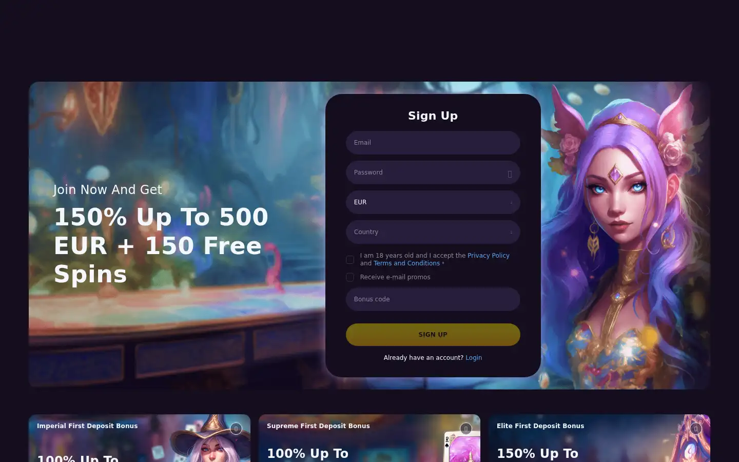 Screenshot of slotum.com