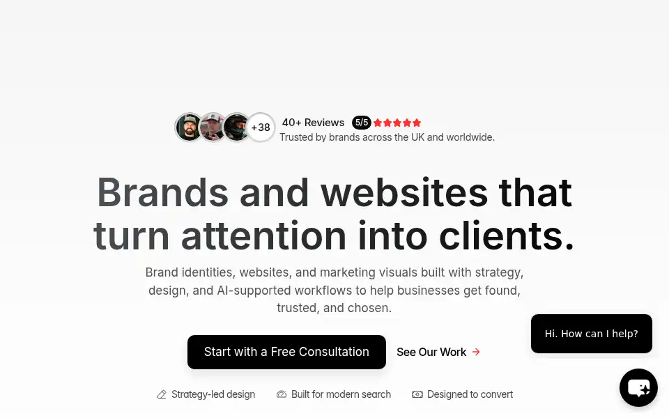 Screenshot of slowknifedesign.com