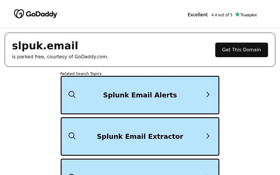 Screenshot of slpuk.email