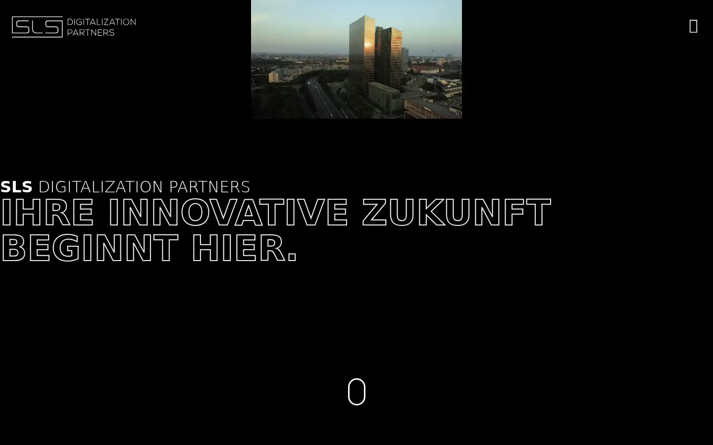Screenshot of sls-digitalization.de