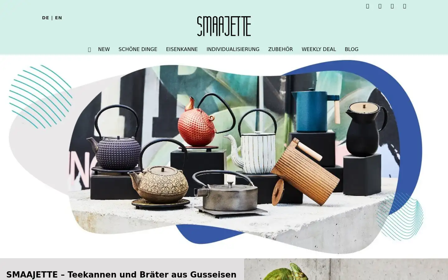Screenshot of smaajette.de