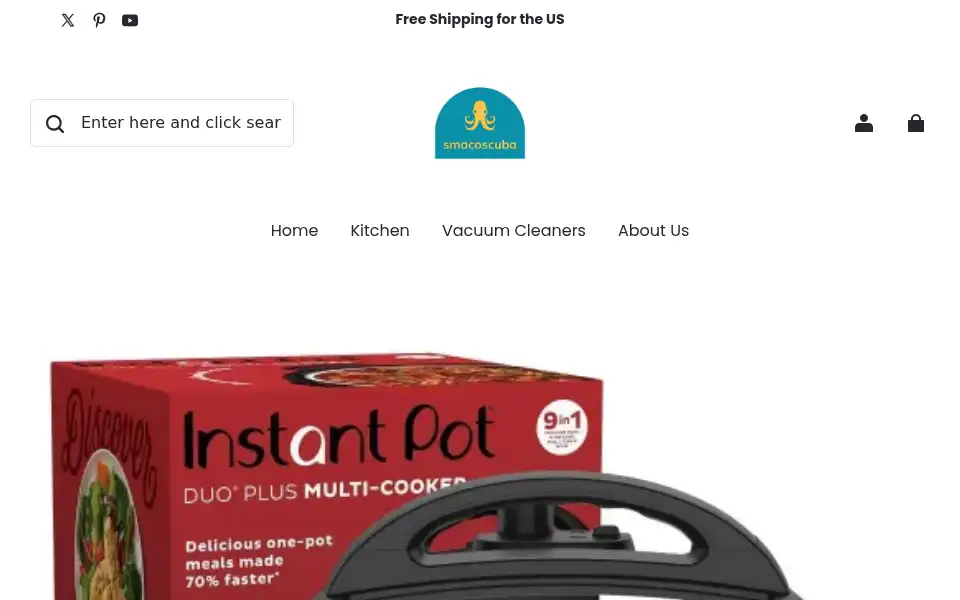 Screenshot of smacoscuba.com