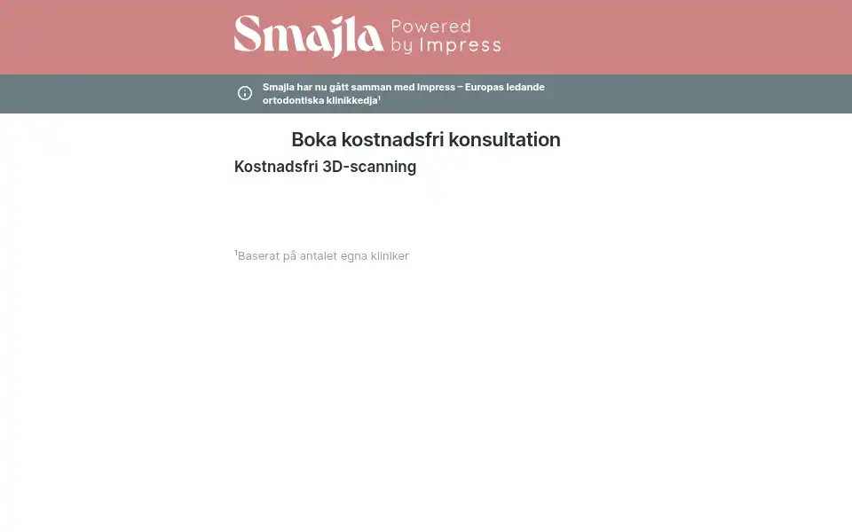 Screenshot of smajla.se