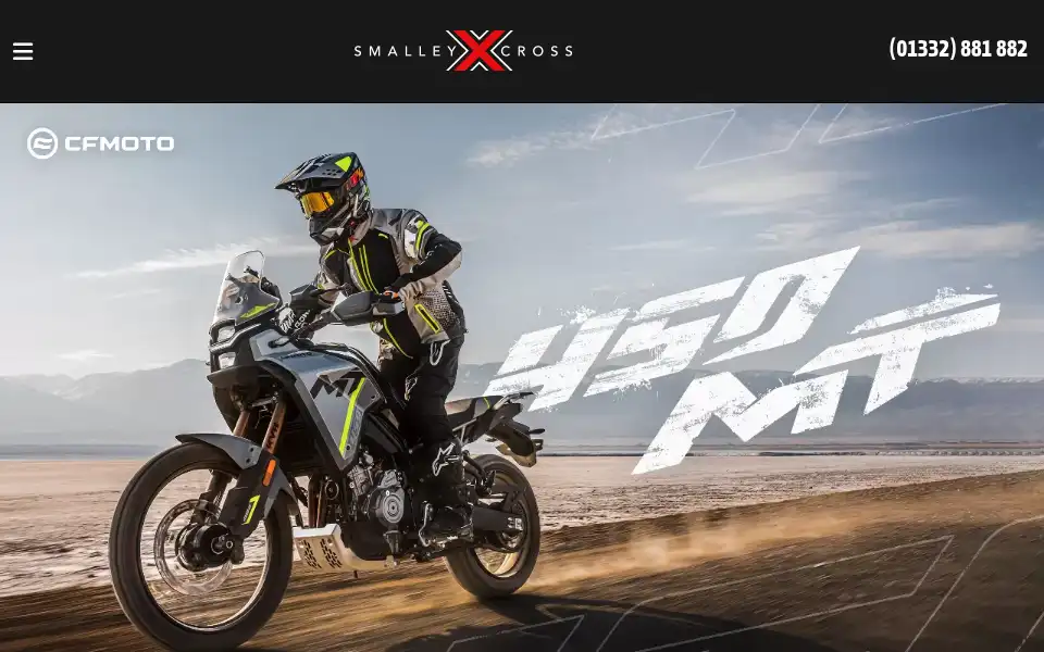Screenshot of smalleycross.co.uk