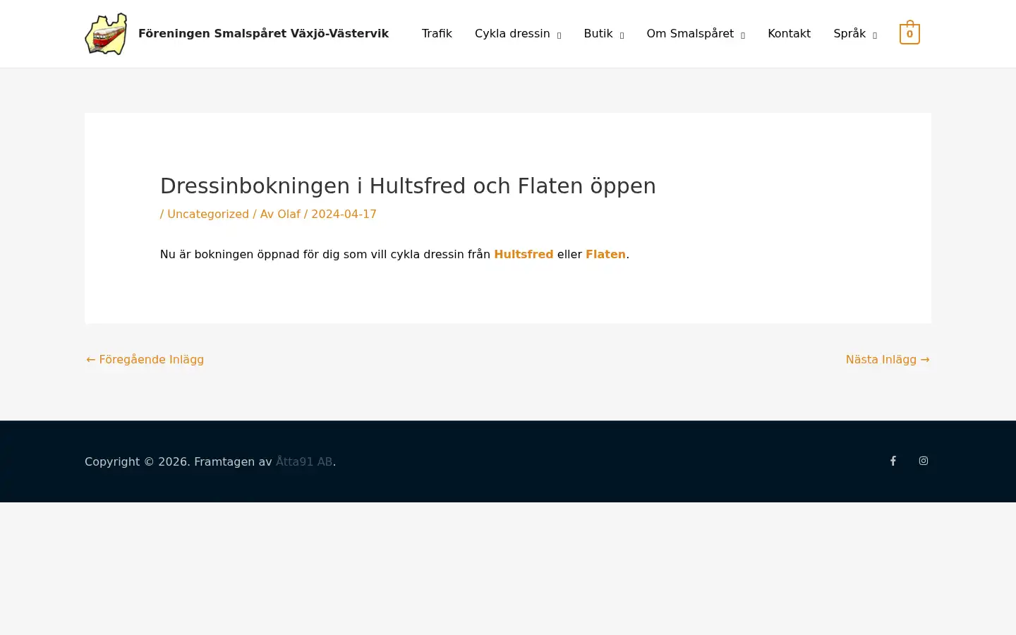 Screenshot of smalsparet.com