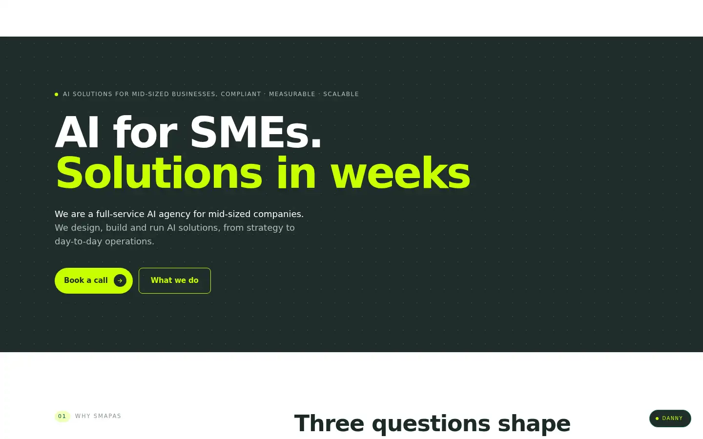 Screenshot of smapas.com