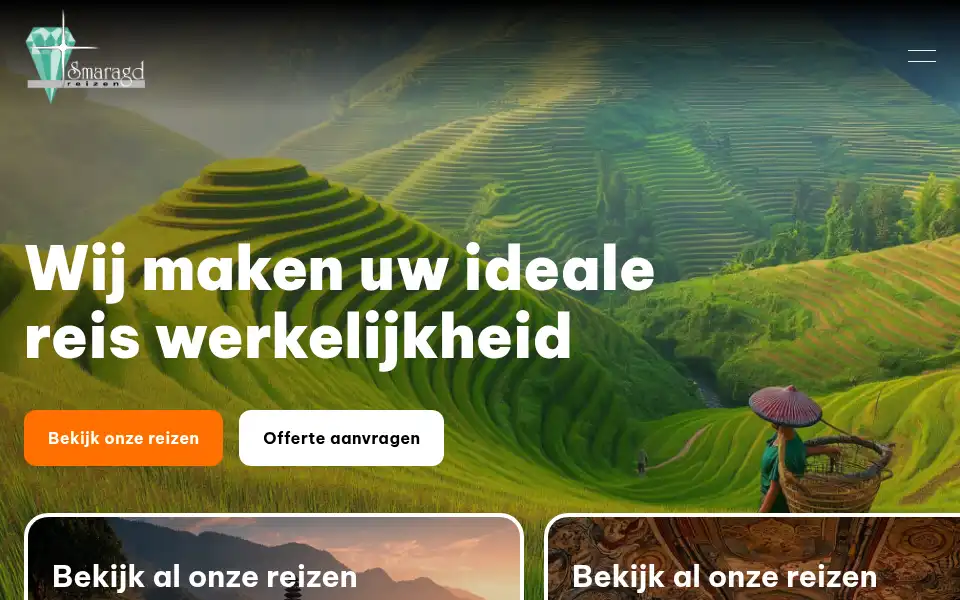 Screenshot of smaragdreizen.com