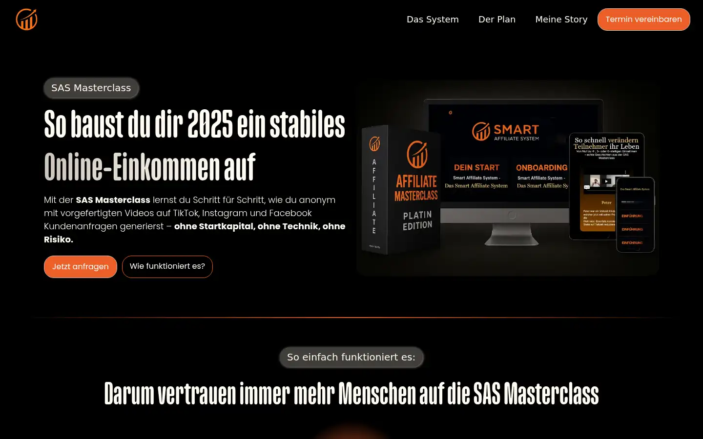 Screenshot of smart-affiliate-system.com
