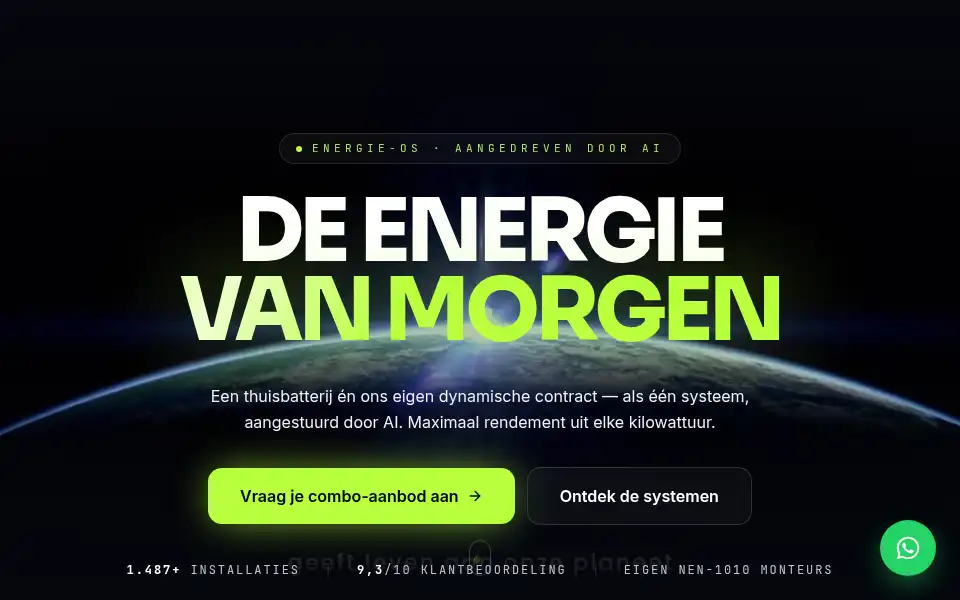 Screenshot of smart-charged.nl