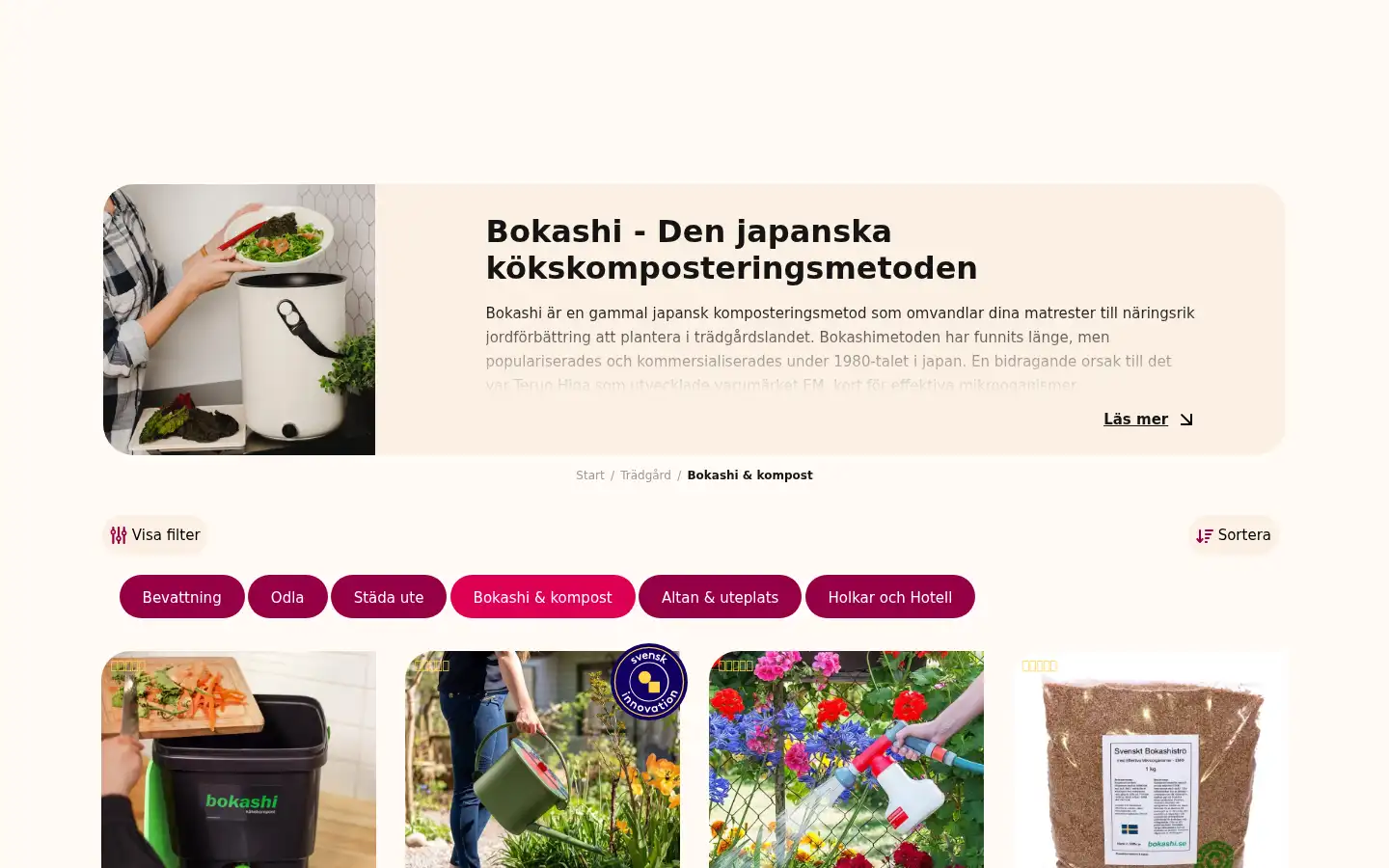 Screenshot of smartasaker.se