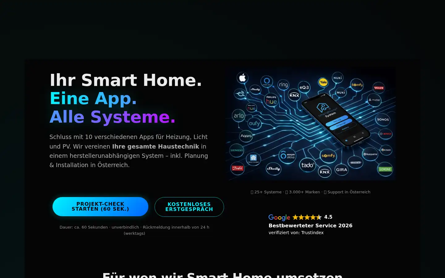 Screenshot of smartathome.at