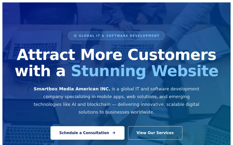 Screenshot of smartboxmedia.co