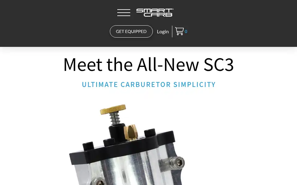 Screenshot of smartcarb.com