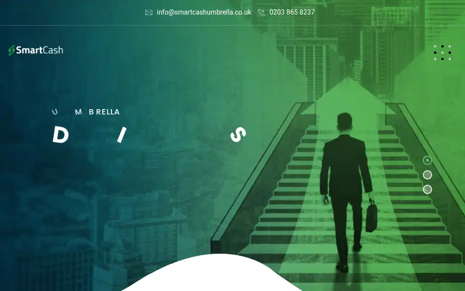 Screenshot of smartcashumbrella.co.uk