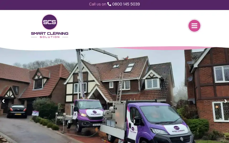 Screenshot of smartcleaningcontractors.co.uk