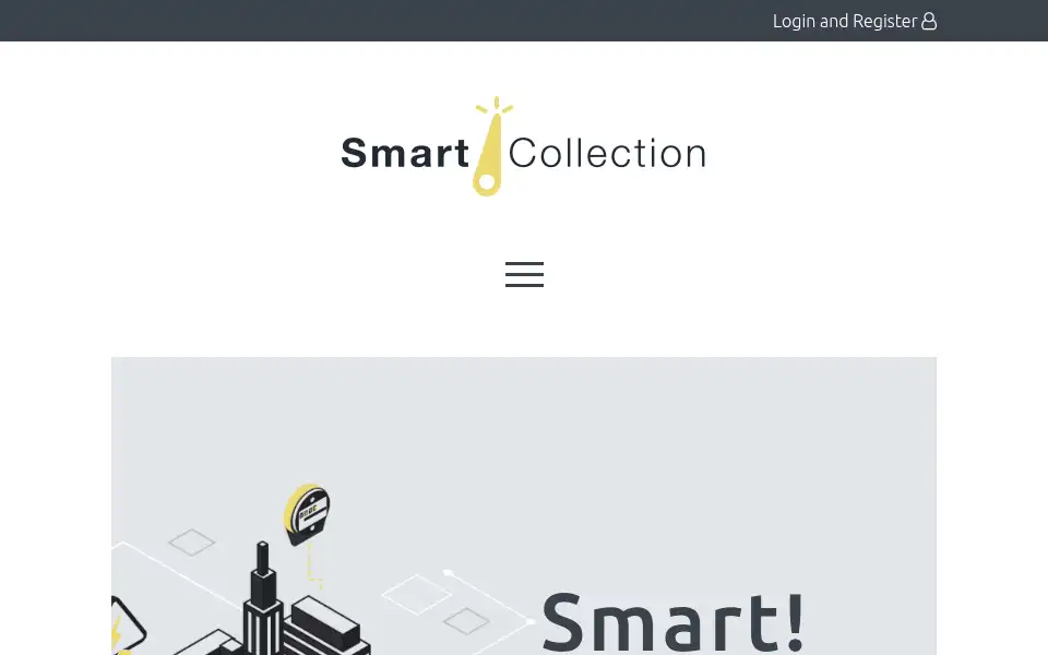 Screenshot of smartcollection.co