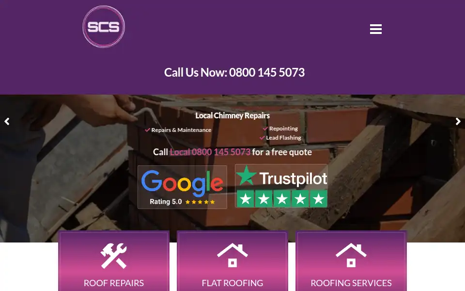Screenshot of smartcontractorservices.co.uk