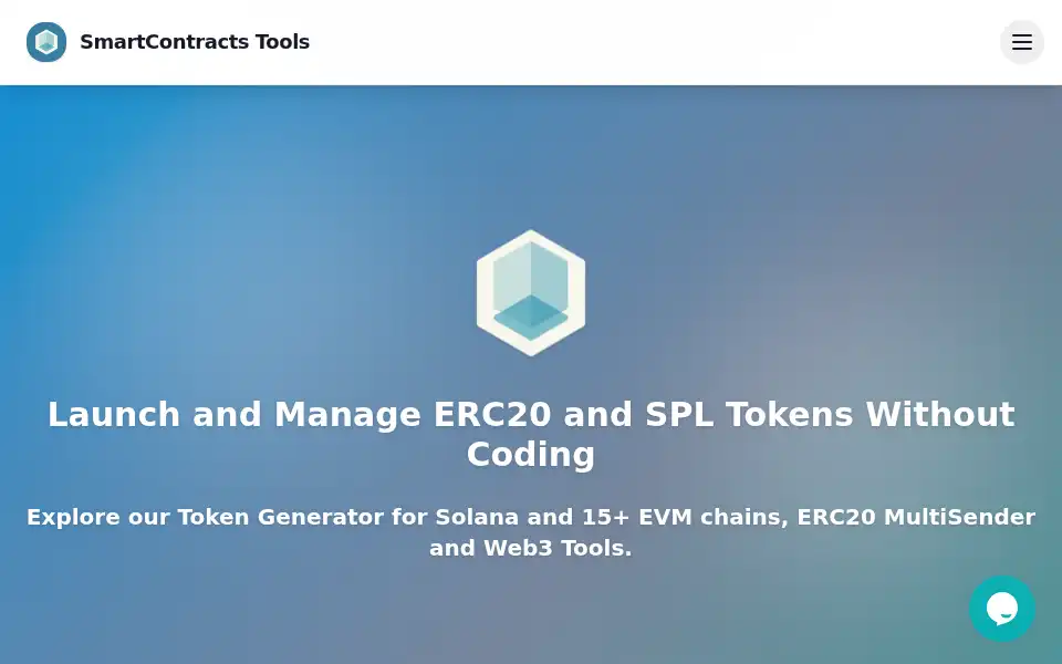 Screenshot of smartcontracts.tools
