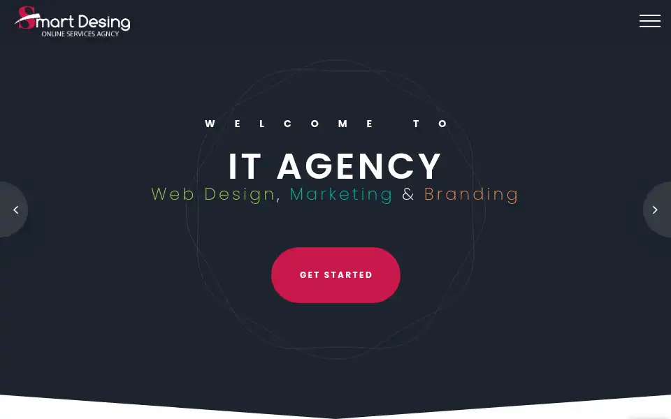 Screenshot of smartdesing.nl