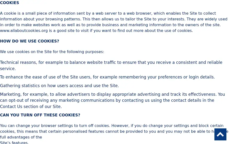 Screenshot of smartecarte.co.uk