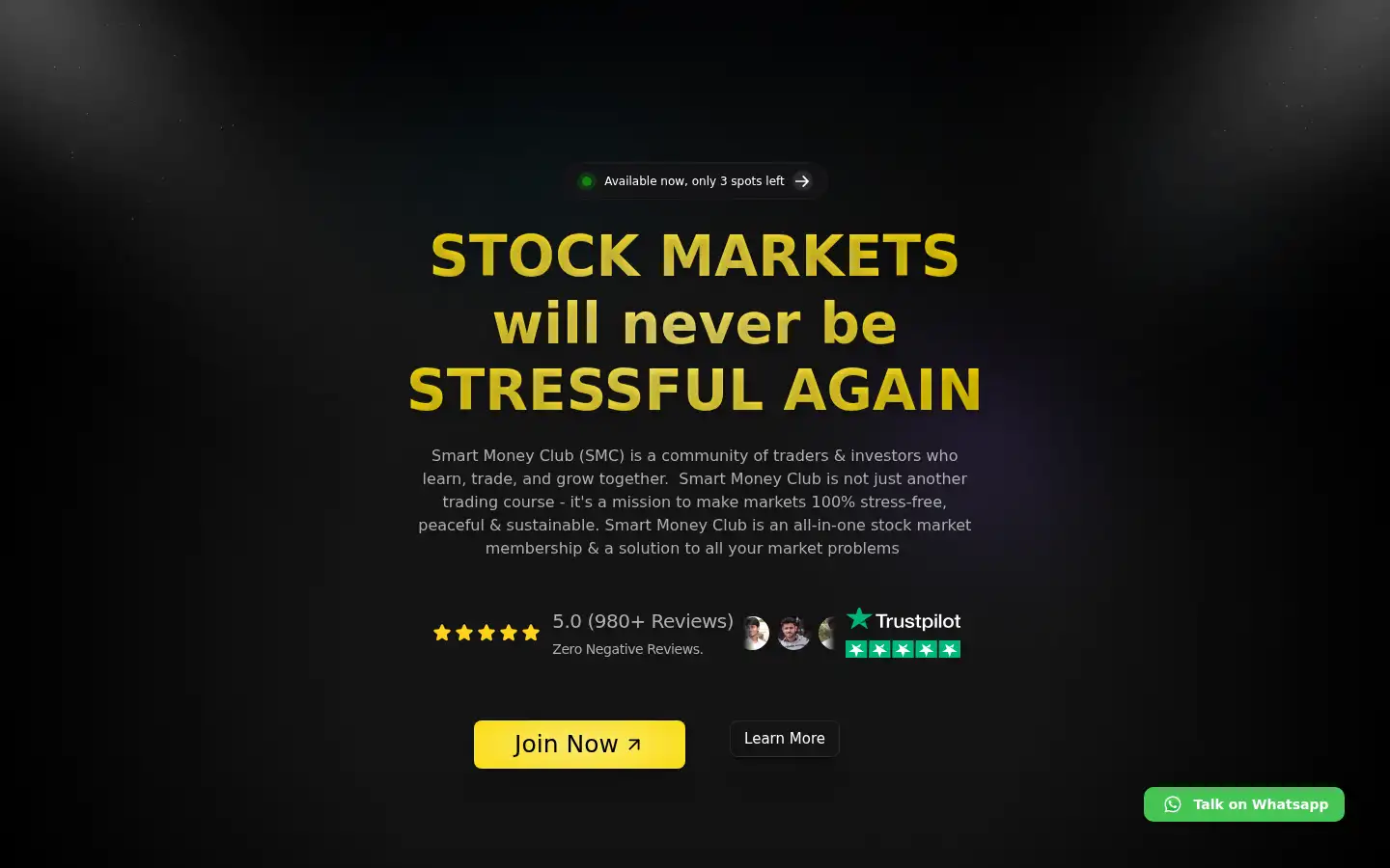 Screenshot of smartermoneyclub.in