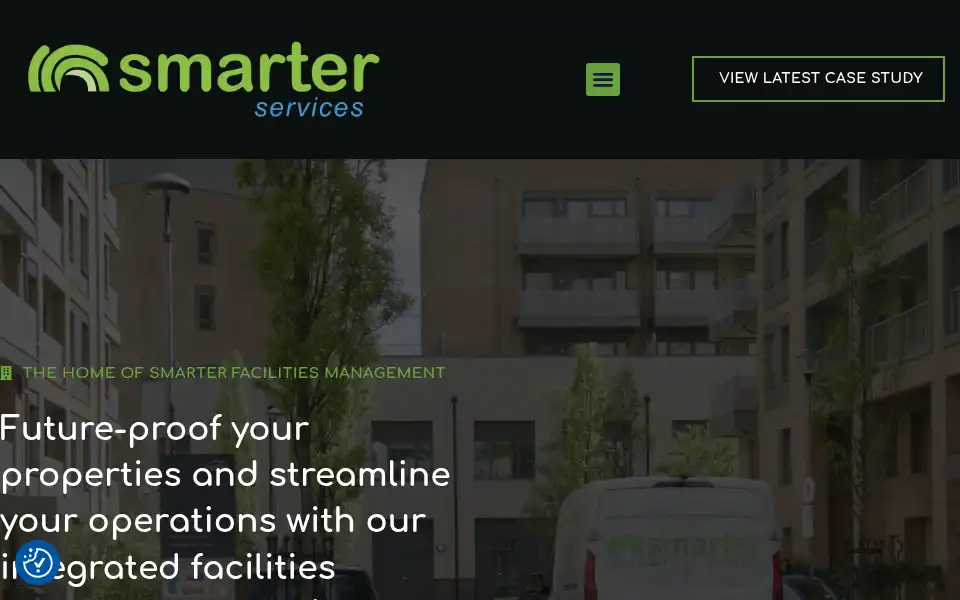 Screenshot of smarterservices.co.uk