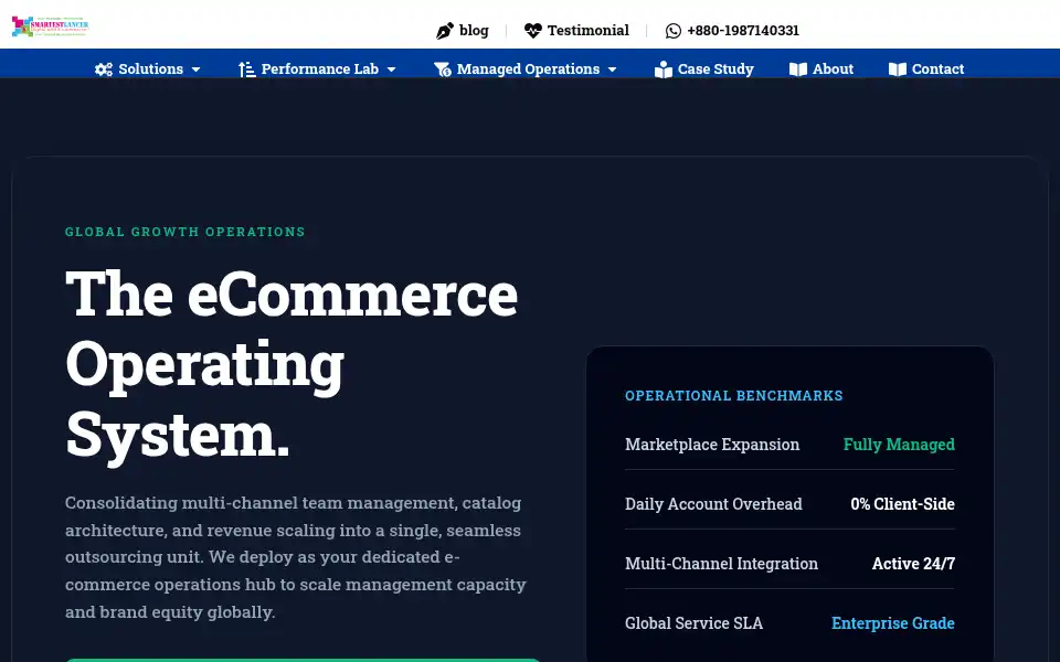 Screenshot of smartestlancer.com