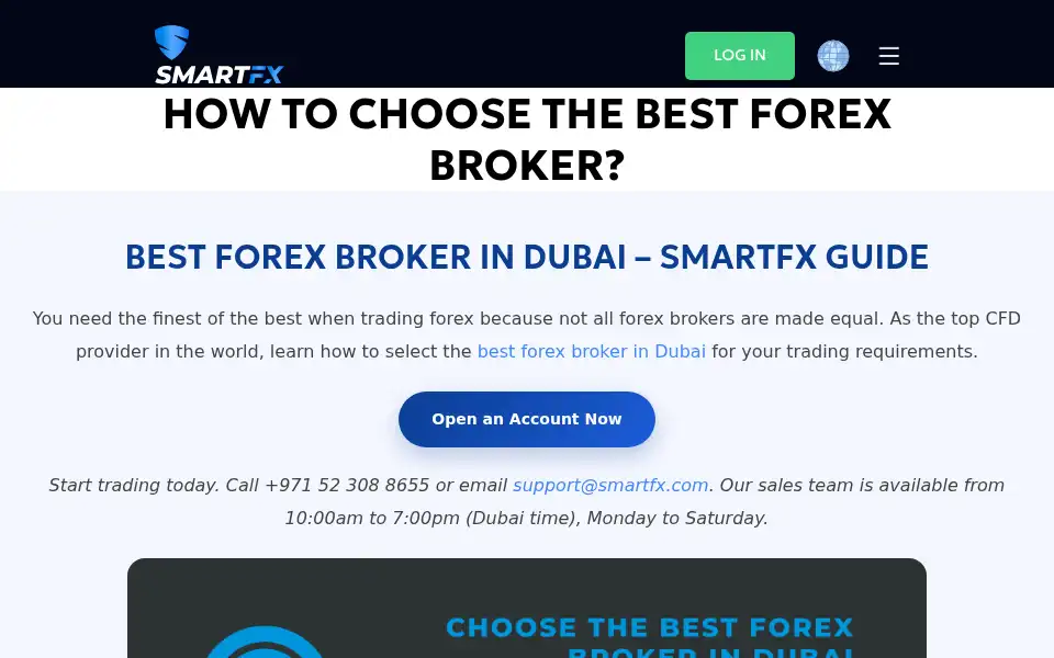 Screenshot of smartfx.com
