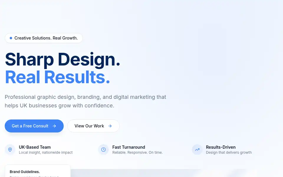 Screenshot of smartgfx.co.uk
