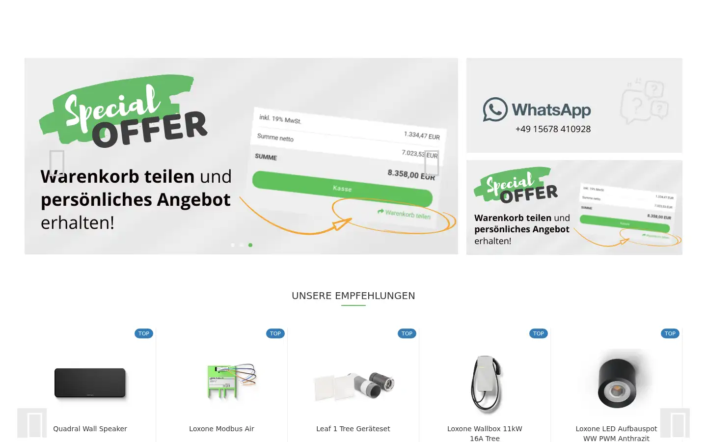 Screenshot of smarthome-macher.de